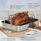 Viking Culinary 3Ply Stainless Steel Roasting Pan Includes a Nonstick Rack Dishwasher Oven Safe Works on All Cooktops including Induction