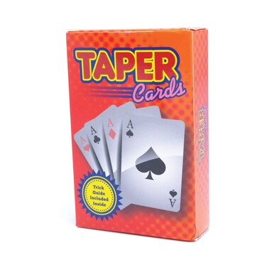 Bristol Novelty MC071 Trick PackCards  Wizard Taper  1 Set  Multicolor  9 cm x 6 cm x 2 cm MultiColour One Size