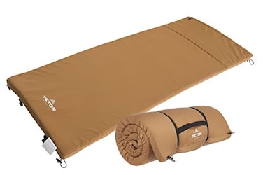 TETON Sports Adventurer Camp Pad Sleeping Pad for Car Camping Brown Adventurer75 x 24 x 2