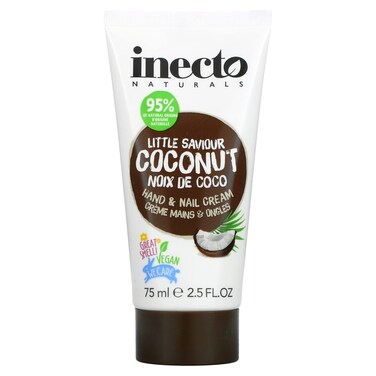 Inecto Pure Coconut Hand and Nail Cream 75ml by Pure Coconut