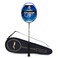 LiNing Challenger Boost Carbon Graphite Strung Badminton Racquet 84 Grams 30 Lbs String Tension and Free Full Cover BlackBlue