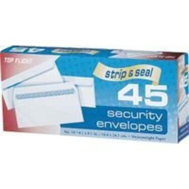 Top Flight 72309 Strip  Seal Envelopes 24 Lbs