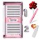 SET CORINGCO BK False Eyelashes Extension Kit GlueTweezer Beginner Self Adhesive Individual Partial Korean idol Makeup BK 10mm