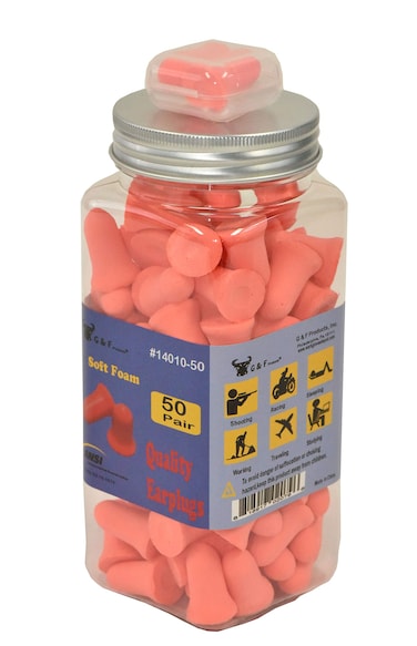 Foam Ear Plugs for Sleeping Noise Cancelling 32db Sound Blocking BellShaped 50 Pairs Noise Reduction for Peace  Quiet  Perfect for Travel  Study Sleep  Carrying Case Included 1401050