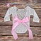 CHELIZIHI Newborn Photography Props Baby Girl Lace Romper Outfit Vintage Newborn Romper with Ribbon Bow and Matching Headband
