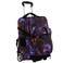 J World New York Lunar Rolling Backpack Laptop Bag with Wheels Galaxy One Size