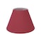 Aspen Creative 58879A Transitional Empire Shape Uno Construction Lamp Shade Currant Red 6 Top x 12 Bottom x 9 Slant Height