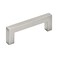 Amerock  Cabinet Pull  Satin Nickel  3 inch 76 mm Center to Center  Monument  1 Pack  Drawer Pull  Drawer Handle  Cabinet Hardware