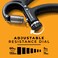Grip Strength Trainer Adjustable Hand Grip Strengthener Forearm Exerciser Finger Strengthener Trainer 11 to 132 LB Hand Grip Strengthener Forearm Grip Adjustable Resistance Hand Gripper