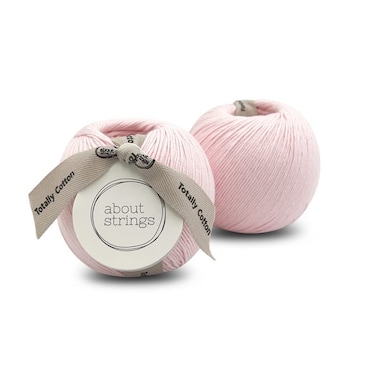 About Strings 100 Organic Cotton No3 Light DK Yarn 353oz100g 234 Yards per Ball 2Pack Ballerina
