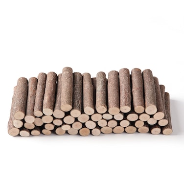 LAZACA Craft Sticks Wood Sticks Crafting Twigs Crafts Log Toy DIY Vase Fillers Pumpkin Stems Rustic Decorations OrnamentsLoose Parts Play Materials