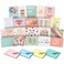 Sweetzer  Orange Birthday Happy Birthday Cards with Envelopes and Assortment Box Variety Set of 20 Assorted Birthday Cards with Envelopes Bulk Greeting Cards Assortment