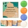 Shampoo Bars and Conditioner Bar for Hair Gift Set 4 Pack Soap Free Solid Shampoo and Conditioner with Natural Ingredients  Zero Waste Sulfate Free for Women Men Kids
