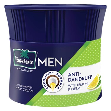 Parachute Advansed Hair Cream For Men 100ml Anti Dandruff Hair Cream After Shower Non Sticky Oil Replacement Hair Cream