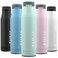 Zulu Ace 24oz Vacuum Insulated Stainless Steel Water Bottle with Chug Spout  LeakProof Locking Lid and Removable Base Reusable Bottle for Cycling Sports Gym Travel Bicycle Bottle Cage  Yucca
