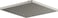 KOHLER 26149BN Honesty Square 10 SingleFunction RAIN HEAD Full Coverage Spray SHOWERHEAD  Easytoclean Surface Vibrant Brushed Nickel 25 GPM