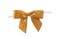 Reliant Ribbon 5170928053X2 Satin Twist Tie Bows  Large Bows 78 Inch X 100 Pieces Old Gold