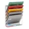 Mind Reader Vertical File Storage 5Tier Silver