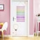 Pink Room Decor for Teen Girls Aesthetic Cute Bedroom Wall Decor for Baby Girl Boho Rainbow Wall Art Signs Trendy Stuff Decorations for Kids Nursery Bed Room Dorm Classroom Bathroom