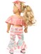 iBayda 6pcSet Doll Clothes Accessories for 18 inch Girl Doll15 inch Dolls Include OffShoulder Top BellBottom Trousers and Headband