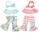 iBayda 6pcSet Doll Clothes Accessories for 18 inch Girl Doll15 inch Dolls Include OffShoulder Top BellBottom Trousers and Headband