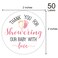 Pink Baby Shower Stickers Thank You for Showering Our Baby with Love Stickers Baby Shower Favors for Girls Thank You Stickers Baby Shower 2 Inch Pack of 50