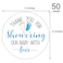 Blue Baby Shower Stickers Thank You for Showering Our Baby with Love Stickers Baby Shower Favors for Boys Thank You Stickers Baby Shower 2 Inch Pack of 50