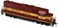 Bachmann Industries Emd GP382 HO Scale 2001Diesel Wisconsin Central Locomotive