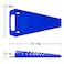 Ernst Manufacturing 5055 15Wrench Gripper Portable Wrench Organizer  Versatile OneHanded Access Fits 14 to 1 18  620 mm Blue