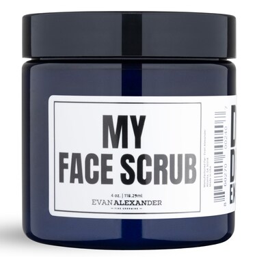 Evan Alexander Grooming MY Face Scrub  Exfoliating Mens Face Scrub  Helps Against Skin Irritation AllNatural Exfoliator Scrub with Pumice Bentonite Clay and Kaolin Clay  4 oz