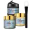 Eonia Turmeric Clay Mask  Green Tea Detox Clay Mask  Dead Sea Minerals Mud Mask Spa Facial Mask Set 25 oz each