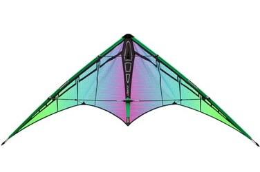Jazz 20 Dualline Sport Kite Electric Ready to Fly with Flying Lines Wrist Straps Winder Instructions and Storage Bag