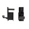 HULKFIT Elite Series 3 x 3 Power Cage J Hooks Barbell Storage Attachment Pair  Black