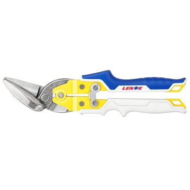 LENOX TOOLS Pliers Offset Straight Avitation Snips With Durable Grip LXHT14345