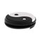 SHANGUP 6 Pieces Yin and Yang Tennis Racquet Dampener Vibration Dampener Suit for Tennis Players Black White