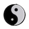SHANGUP 6 Pieces Yin and Yang Tennis Racquet Dampener Vibration Dampener Suit for Tennis Players Black White