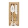Mud Pie Silver 9 Boxed Wedding Cake Server Set