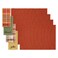 Elrene Home Fashions Harvest Sentiments Value Set 4 Cloth Napkins and 4 Ribbed Placemats Large Multicolor 8 Pieces