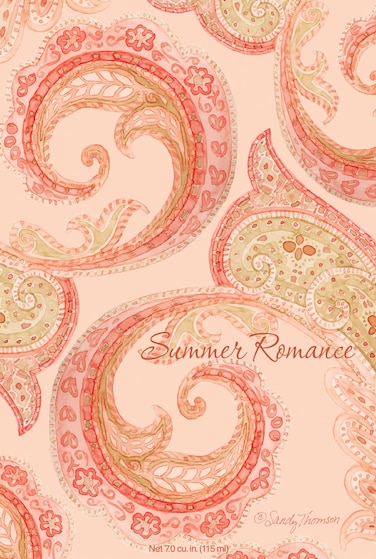 Fresh Scents Scented Sachets  Summer Romance 6 Count Pack of 1