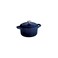 Tramontina Covered Small Cocotte Enameled Cast Iron 24Ounce Gradated Cobalt 80131073DS