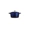 Tramontina Covered Small Cocotte Enameled Cast Iron 24Ounce Gradated Cobalt 80131073DS