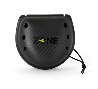 Zone  Updated Mouth Guard Carrying Case to Fit Lip Guards  Ventilated for Fast Drying and Equipped with Elastic Tether