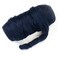 Kondoos Colored Natural Wool roving 1 lb Best Wool for Needle Felting Wet Felting handcrafts and Spinning Blue Navy 1 lb