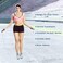 Redipo Weighted Jump Rope 1LB Thick Speed Cable with Solid Core with Memory Foam Handles for CadioBoxingMMAFitness Workouts