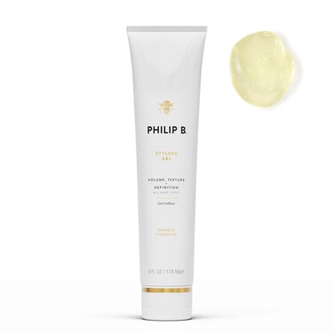 PHILIP B Styling Gel 6 oz 178 ml  SoftHold Hair Gel Enhances Body and Texture for Definition and Curl