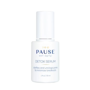 Pause Well Aging Detox Serum  Skin Care For Menopausal Women  Clarifies and Unclogs Pores  Skin Firming Serum That Lifts and Brightens  Balancing Serum For Fine Lines and Wrinkles  1 fl oz