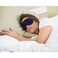 Silk Sleep Mask Natural Silk Eye Mask Super Smooth Blindfold for Sleep and Travel Blue