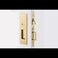 Emtek Pocket Door Mortise  Narrow Modern Rectangular Privacy Function Satin Brass