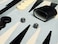 Classic 21 Large Tournament Backgammon Set  Black Board