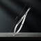 Shynai 2 Pieces 47 Inch Embroidery Scissors Eyebrow Scissors Spring Action Curved Tip Scissors Stainless Steel Cutting Eyebrow Trimming Craft Scissor